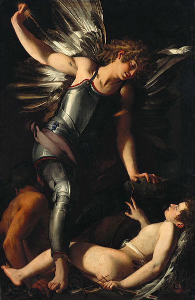 Giovanni Baglione The Divine Eros Defeats the Earthly Eros France oil painting art
